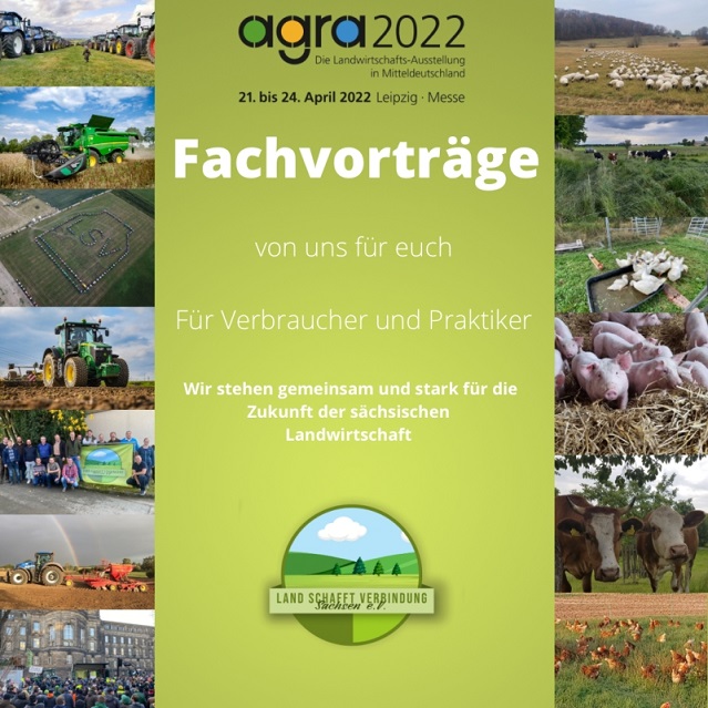 Unsere Fachvorträge auf der AGRA 2022 in Leipzig